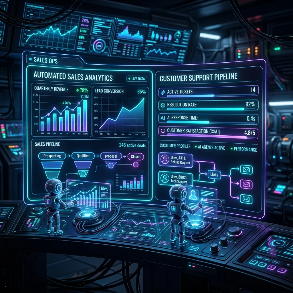 How SMBs Can Use AI Agents to Automate Sales, Support, and Operations in 2026
