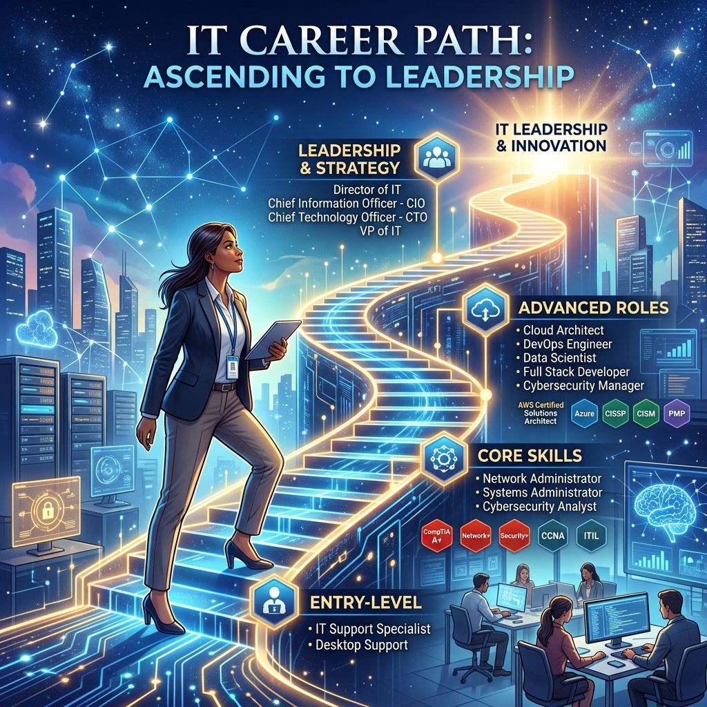 IT Career Path Guidance visual insight